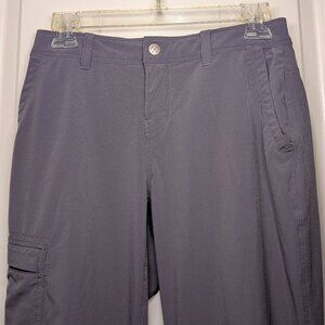 REI Kornati Convertible Gray Stretch Hiking Trail Pants